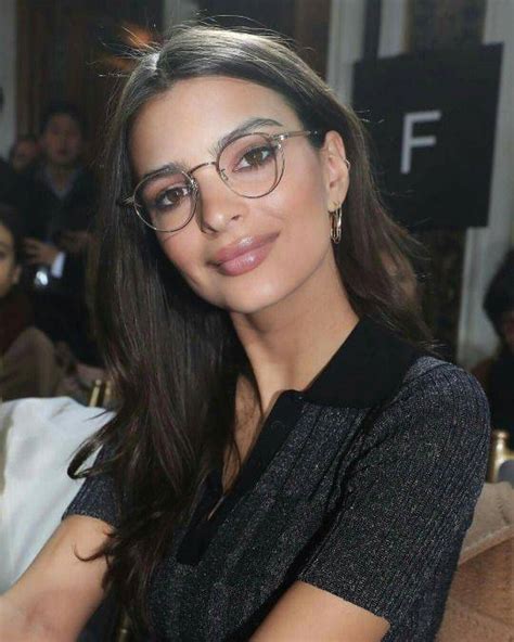 Emily Ratajkowski Eyeglasses and Sunglasses.